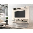 thumbnail image 3 of Manhattan Comfort Plaza 64" Wood Floating Entertainment Center in Off White, 3 of 10