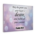 thumbnail image 5 of Scripture Walls Psalm 20:4 Fulfill All Your Counsel Bible Verse Canvas Christian Wall Art Ready to Hang Unframed, 5 of 10