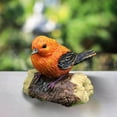 thumbnail image 3 of pitrice Miniature Bird Statue Arts Crafts Bird Animal Model Ornament Decor 1Pcs A, 3 of 8