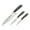 Black, variant on Cangshan L Series 1026917 German Steel Forged 3-Piece Starter Knife Set, Black