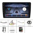 thumbnail image 5 of 9 Inch Android 11 Car Player Bluetooth Hands-free HD Touch Screen Gps Radio Reversing Display with 8 Lights, 5 of 5