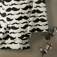 thumbnail image 5 of David Textiles 44" x 1 Yard Cotton Mustache Stripe Sewing & Craft Fabric Precut, Cream|Black, 5 of 7