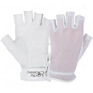 ladies half finger golf gloves