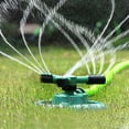 thumbnail image 4 of Pebbuoy 360-Degree Rotating Lawn Sprinkler 3 Arm Design Universal Simple Installation Wider Coverage Automatic Garden Yard Sprinkler Tool, 4 of 7
