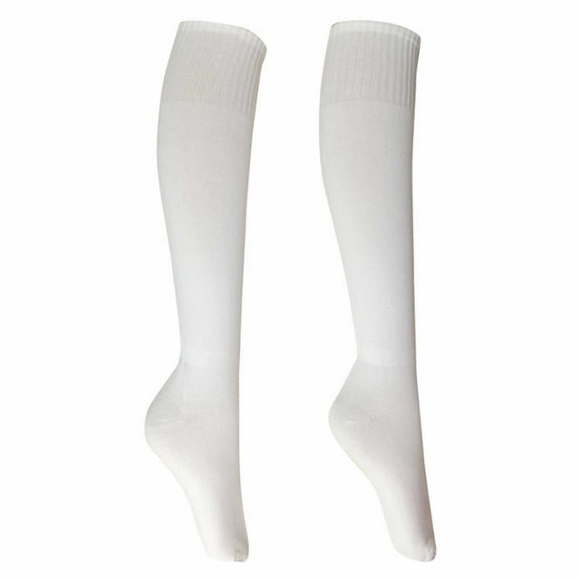 MZXELPRJD Chaussettes de Compression Hommes Chaussettes de Soccer Bas de Football Chaussettes de Sport Hautes Chaussettes de Sport Multi-Sport pour Baseball Softball Football