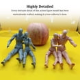 thumbnail image 4 of Baohd 2pcs Light Body Chan Kun PVC Moveable Action Figure Artists And Anime gray 1Set, 4 of 6