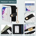 thumbnail image 5 of Small Wallet For Women Bifold Leather Pocket Coin Credit Card Holder With RFID Blocking Hummingbird, 5 of 6