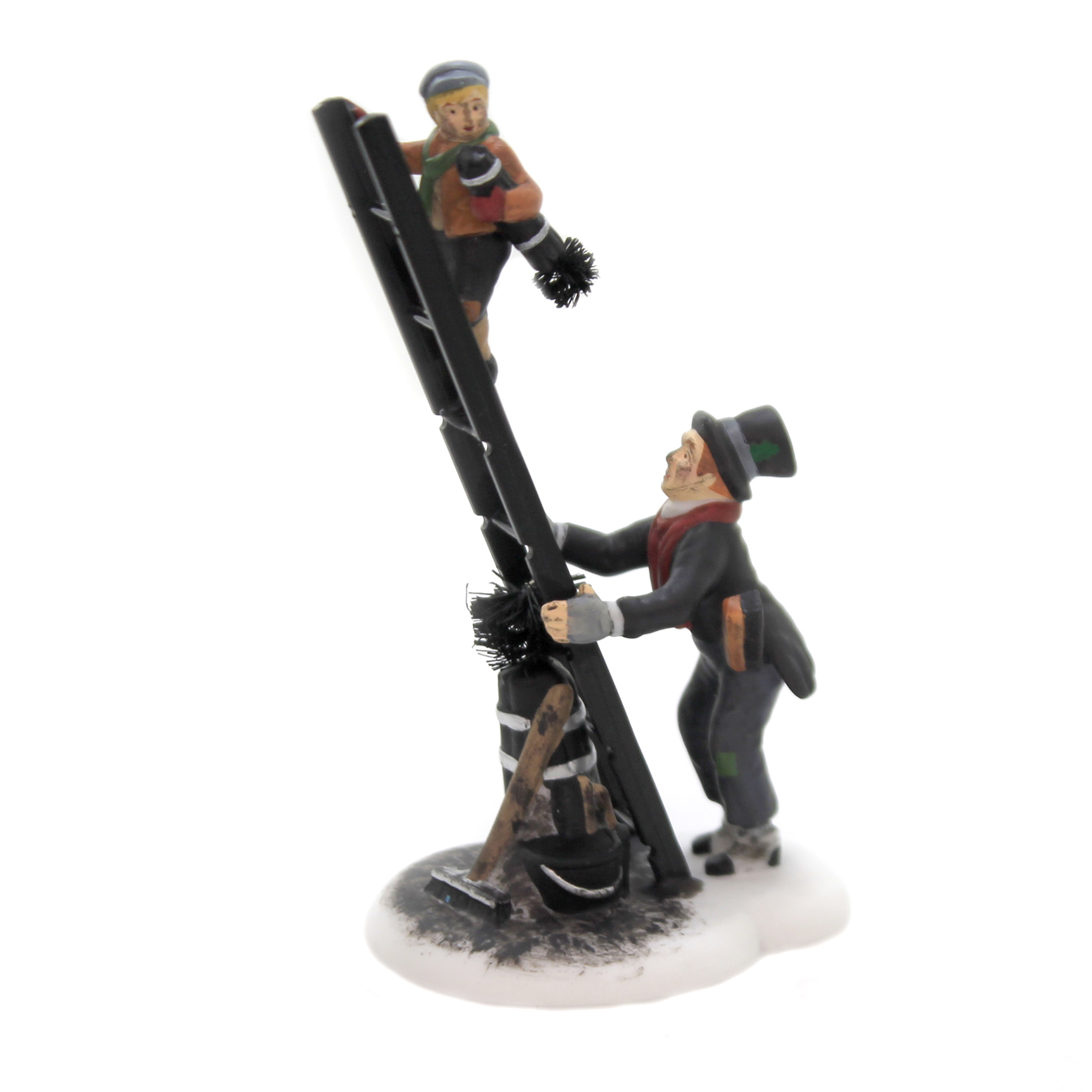 Department 56 Accessory CHIMNEY SWEEP & SON SET/2 Dickens Village 58548