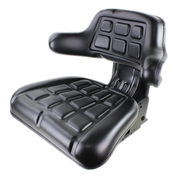 E-1672345M91 Black Wrap Around Seat for Massey Ferguson