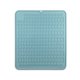 thumbnail image 1 of Plato secado estera tazas flexibles placas drenaje vajilla vajilla de vajilla horquillas antideslizante reutilizable mesa de colgante vajilla almohadilla azul Inevent HA047919-05, 1 of 7