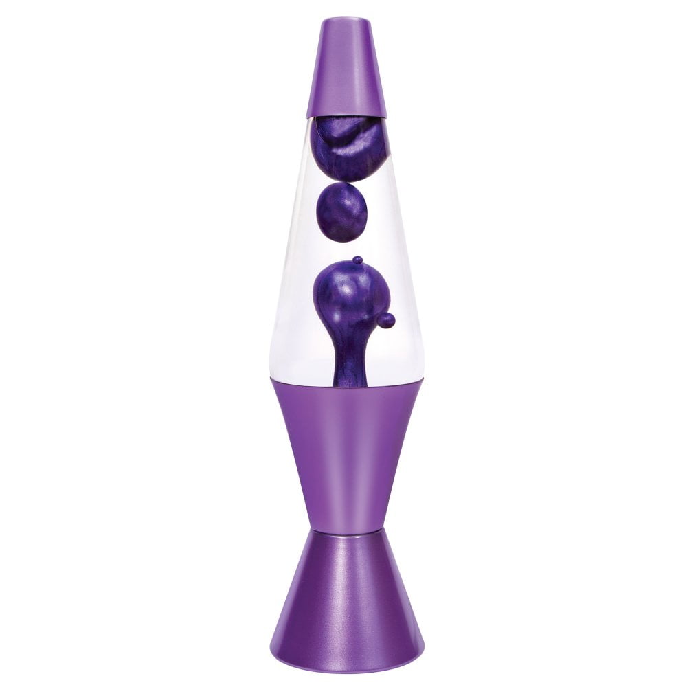 Ideal Birthday Gift & Deco 14.5-inch Lava Lamp Classic Lava Lamp Purple 