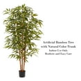 thumbnail image 3 of Pure Garden 6FT Artificial Bamboo Tree with Adjustable Leaves and Pot, 3 of 6