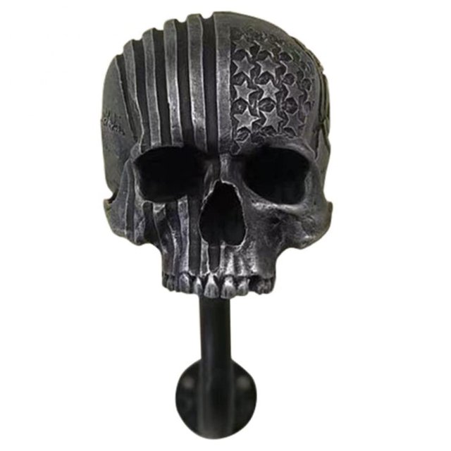 Soporte para casco de calavera, soporte de pared para casco de motocicleta, soporte para casco, decoración de pared con cabeza de fantasma, soporte para casco de motocicleta
