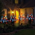thumbnail image 5 of 4th of July Decorations Solar Garden Lights, Outdoor Red Blue White Star Solar Lights, Waterproof Patriotic Decor for Independence Day Memorial Day, 5 of 7