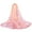 Skin Pink, variant on Floral Print Soft Thin Chiffon Neck Scarf Women Travel Beach Shawl Skin Pink