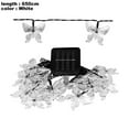 thumbnail image 2 of Solar Butterfly String Light, 21.3ft 30 LED Butterfly Fairy String Light for Garden Patio Outdoor, 2 of 5