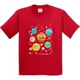 thumbnail image 3 of Inktastic Cute Planets, Kawaii Planets, Space, Cosmos, Stars Youth T-Shirt, 3 of 5
