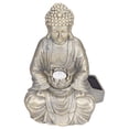 thumbnail image 1 of Buddha Statue, Buddha Statue Yard Light Vivid Flickering Resin  For Home For Patio, 1 of 8