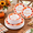 Orange Red, variant on Orange 60-Piece Disposable Thanksgiving Plastic Party Plates Set with Pumpkin and Leaf Design