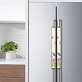 thumbnail image 2 of Yuyamidu Tulip Refrigerator Door Handle Cover Butterfly Kitchen Appliance Door Protective Sleeve Fridge Oven Microwave Handle Cover Universal Handle Cover, Set of 2, 2 of 7