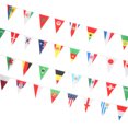 thumbnail image 1 of 2022 Soccer Competition Flags Banners 32 Teams Bunting Banner For 2022 Soccer Match Soccer Match Pennant Banner Flags Flags For Soccer Match 2022 Soccer Competition Pennant Flags, 1 of 8