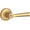 Lifetime Satin Brass, variant on Baldwin ENFEDTRR150 Federal Single Cylinder Keyed Entry Door Lever Set - Nickel