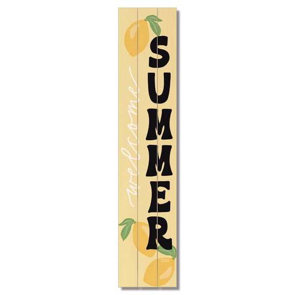 Highland Home Welcome Summer Indoor/Outdoor Pallet Wood Sign