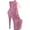 Baby Pink/Baby Pink Glitter Synthetic, variant on Women's Pleaser Flamingo 1020GWR Glitter Platform Mid Calf Boot