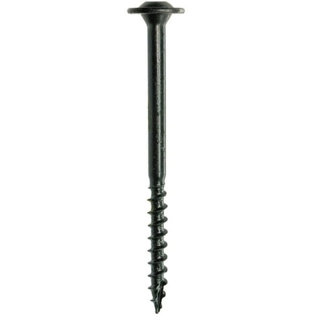 GRSSFW1021250-GRIP-RITE #10 X 2-1/2  PRIMEGUARD PLUS COATED T-25 STAR DRIVE WASHER HEAD COARSE THREAD TYPE 17 POINT STRUCTURAL SCREW 50 COUNT