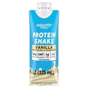 Equate High Performance Protein Shake, Vanilla, 30g Protein, 11 fl oz, 4 Count