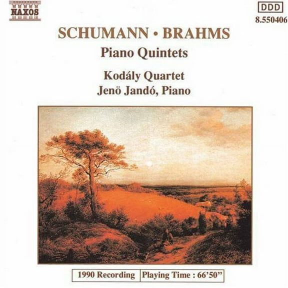Brahms / Schumann / Jando / Kodaly Quartet - Piano Quintets - Music & Performance - CD