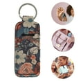 thumbnail image 3 of Unique Bargains Lipstick and Perfume Cover Handbag Charm Colorful 1 Pc Black Brown, 3 of 5