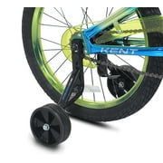 18 Kent Glitch BMX Child Bicycle, 18 Wheels, Kids Ages 6-12 Years, Blue/Green