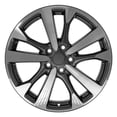 thumbnail image 2 of OE Wheels LLC 18 Inch Rims Fit Altima Style 5x114.3 NS30 18x7.5 Gloss Gunmetal Machined Hollander 62720 SET, 2 of 5
