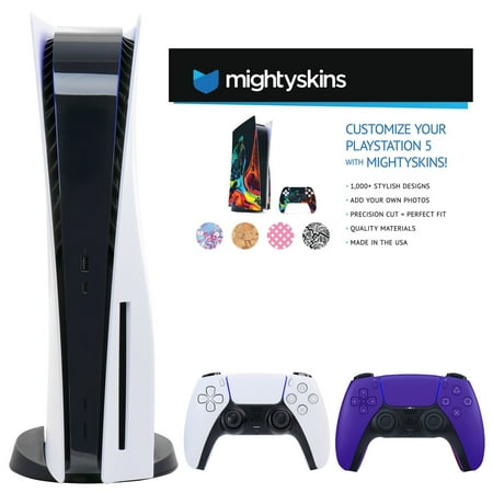 Sony PlayStation 5 Core with Extra Purple Dualsense Controller and Skins Voucher