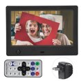 thumbnail image 2 of 7in HD Digital Photo Frame - 800x480 High Definition - Electronic Album with Body Sensor Function - Smart Picture Frame Video Player Display Screen, 16:9, 2 of 7
