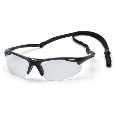 Black Frame/Clear Lens with Cord