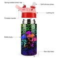 thumbnail image 3 of Splatoon Kids Straw Water Bottle, Stainless Steel Vacuum Insulated Water Bottle for School Travel Sport, 3 of 8