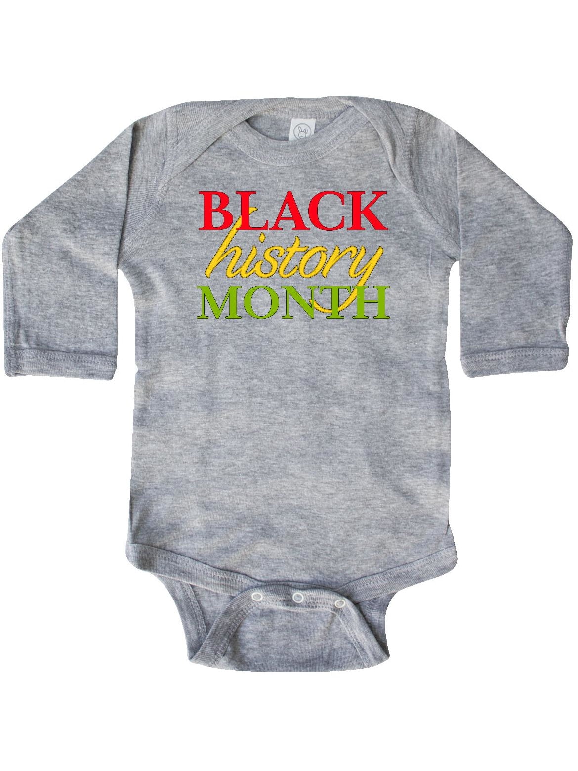 inktastic My 1st Black History Month with Mermaid and Long Sleeve Creeper