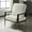 White, variant on Lennox Modern Velvet Upholstered Accent Armchair with Gold Metal Legs, Solid Wood Frame, Floral and Bird Pattern