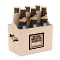 thumbnail image 2 of Big Dot of Happiness Coach Appreciation Gift - First Day of School or Christmas Gifts for Women and Men - 6 Beer Bottle Label Stickers and 1 Carrier, 2 of 5