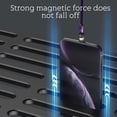 thumbnail image 3 of Data Cable Suction Heads USB Charger Line 3-in-1 Rotation Mobile Phone Fast Charging Cord, Purple, 2m, 3 of 9