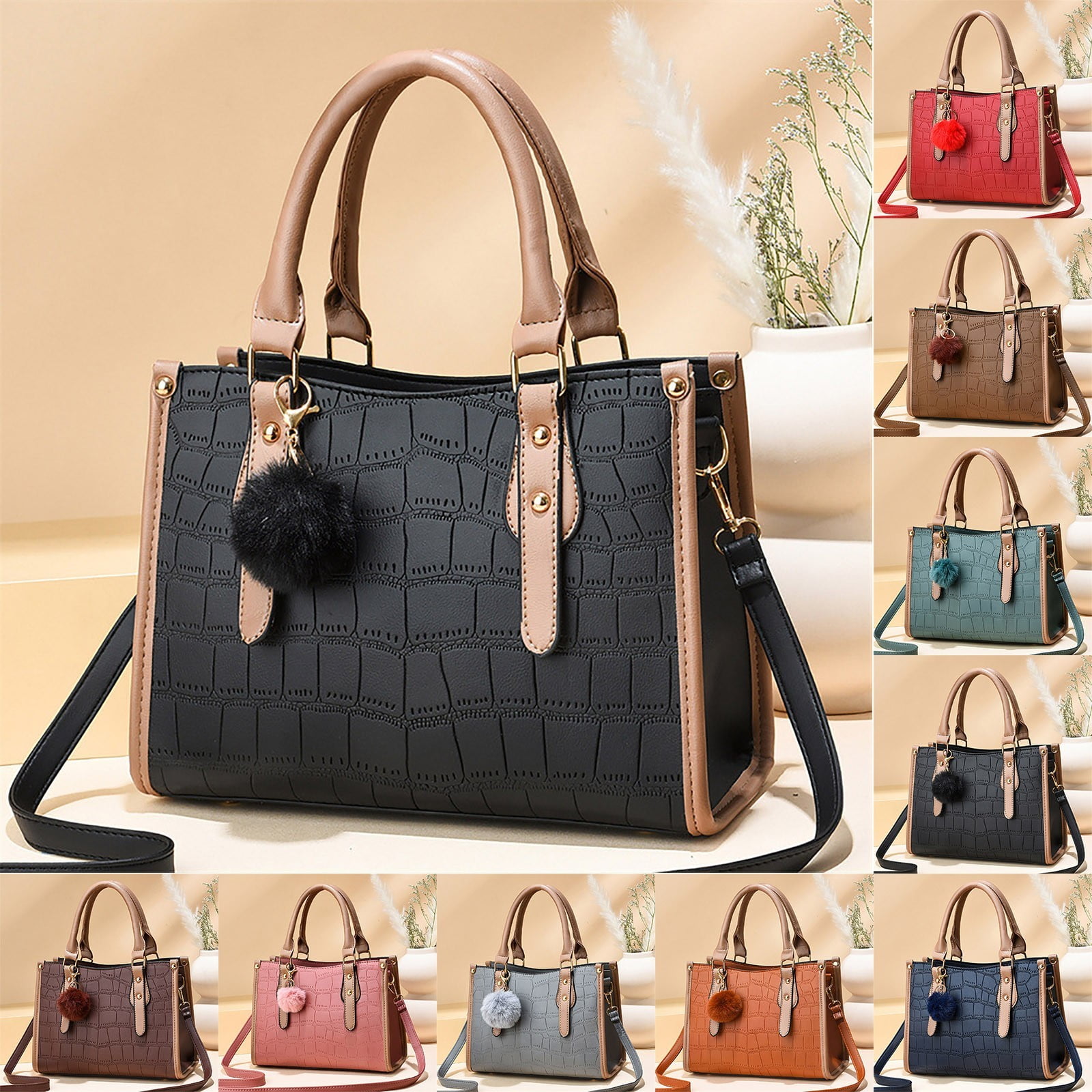Crossbody Bags for Women 2025 Trendy Leather Purse and Handbags Top Handle Shoulder Tote Cross Body Satchels