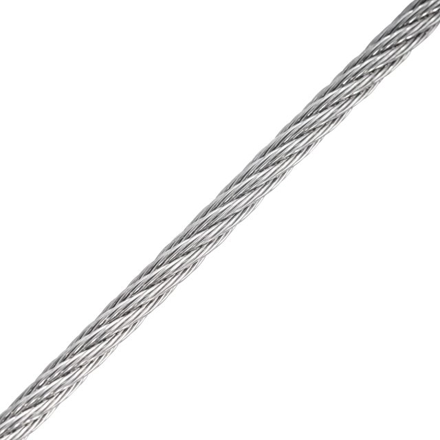 Premier Stainless Solutions 1/16” 7x7 Stainless Steel Semi-Flexible Cable T304, All-Purpose – 250-Foot Spool