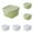 White 3PCS & Green 3PCS, variant on Containers with Lids Small Food Storage Containers with Clamping, Colorful Meal Prep Container Reusable, Square Freezer Storage Jar Condiment Cup Container Purple 2PCS