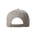 thumbnail image 2 of Classic Snapback Hat Custom A to Z Initial Letters, Light Grey Cap White Navy Letter Initial F, 2 of 3