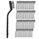 thumbnail image 2 of Mini Cepillo de Alambre de 60 Piezas, Cepillo de Acero Inoxidable, Cepillo PequeñO para Limpiar Escoria de Soldadura y Herramientas de óXido, Negro, 6,7 Pulgadas, 2 of 5