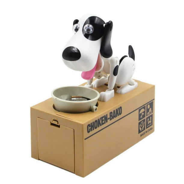 My Dog Piggy Bank Robotic Coin Munching Toy Money Box
