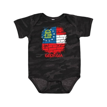 

Inktastic Graffiti Georgia State Flag Gift Baby Boy or Baby Girl Bodysuit