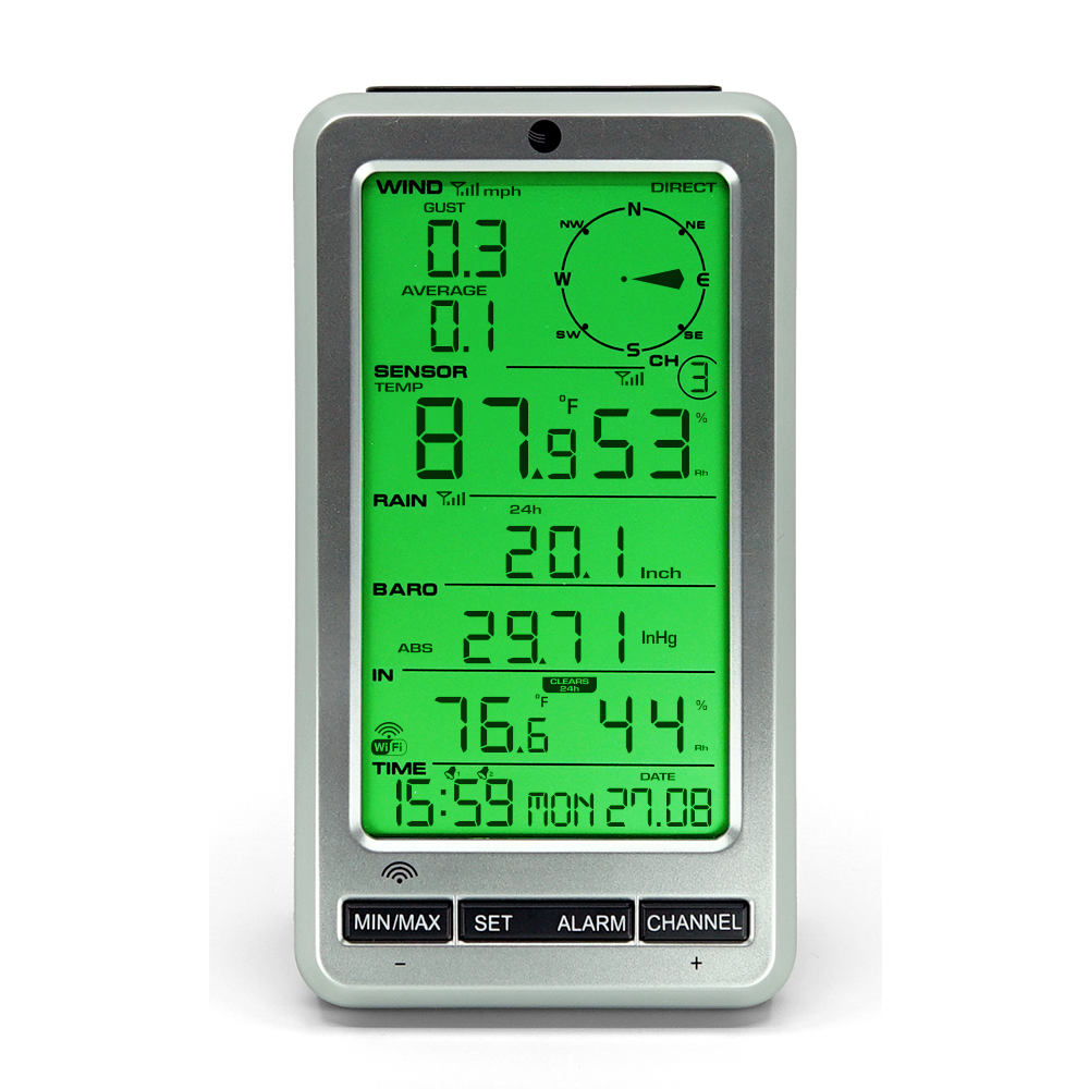 Ambient Weather WS-50-F007PF WiFi Smart Floating Pool, Spa, and Pond  Thermometer with Remote Monitoring and Alerts
